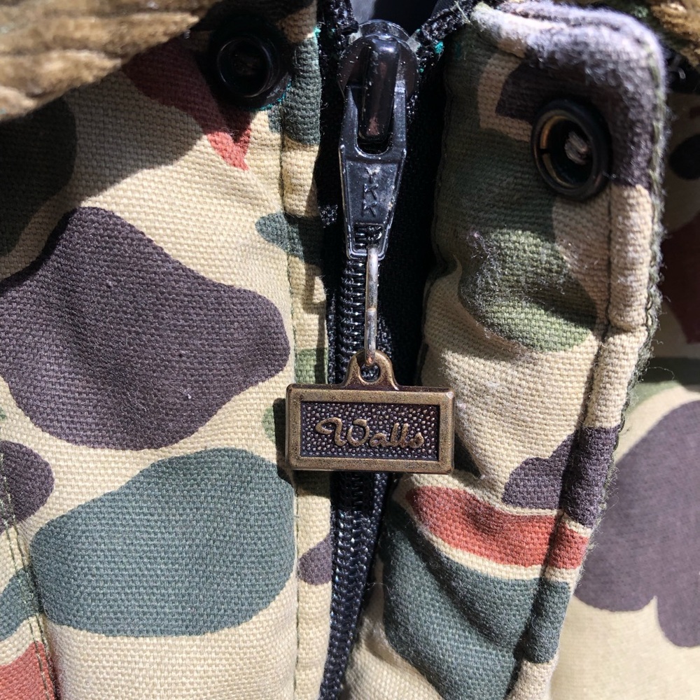 Walls Duck Camo Blizzard-Pruf Insulated Canvas Chore Jacket - Picture 4 of 5